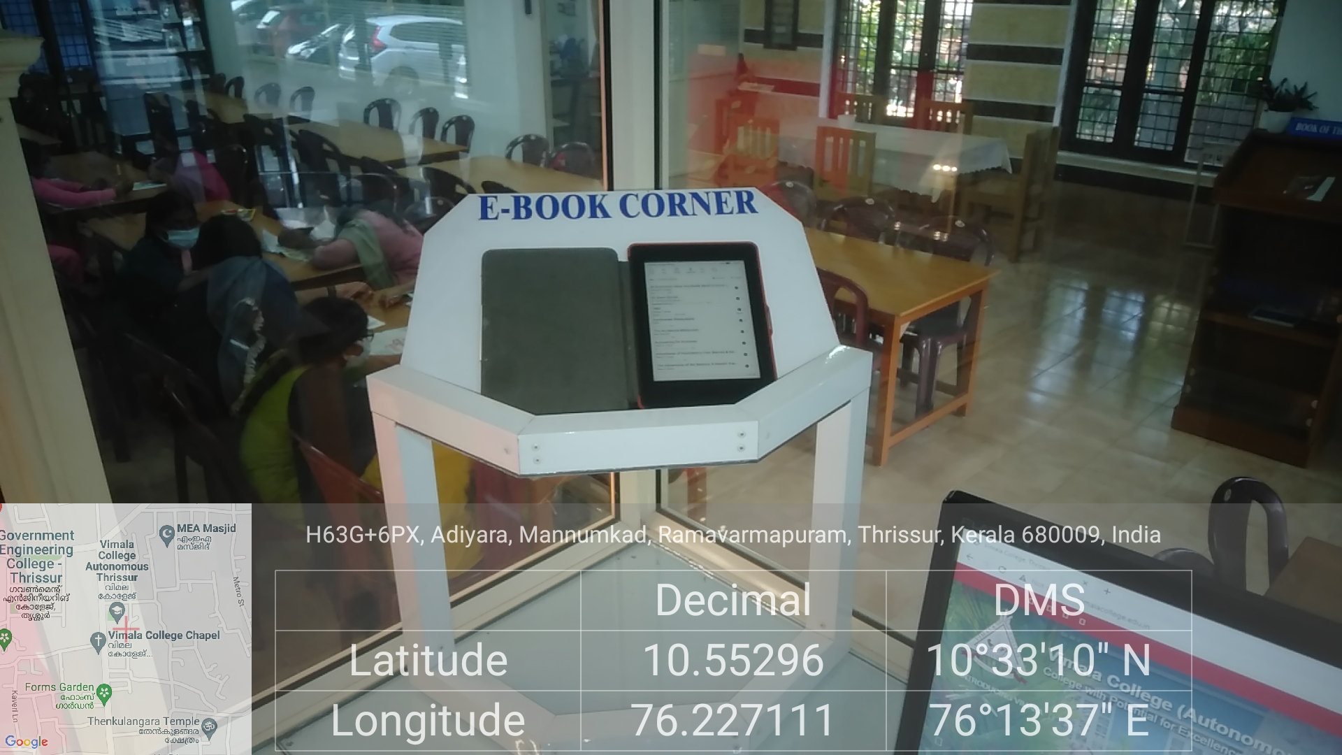 Soft copies of reading material